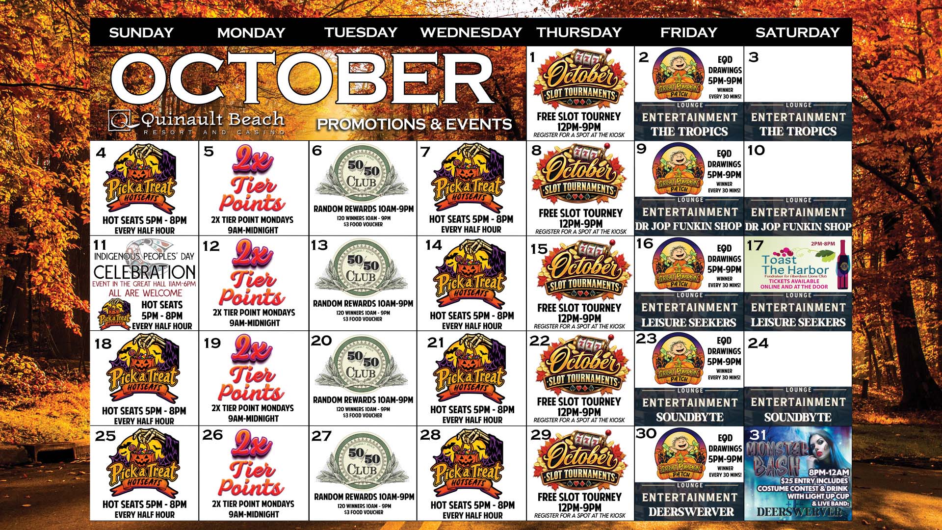 October Calendar