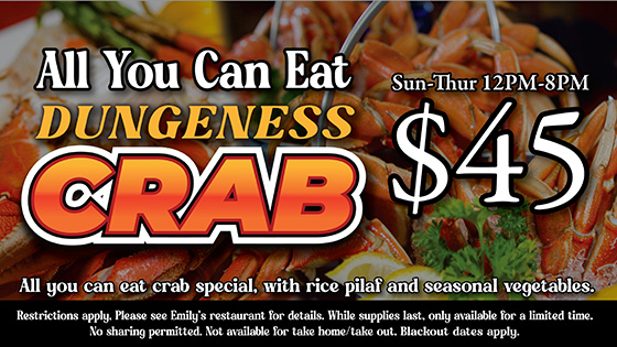 All You Can Eat <b>Dungeness Crab</b>