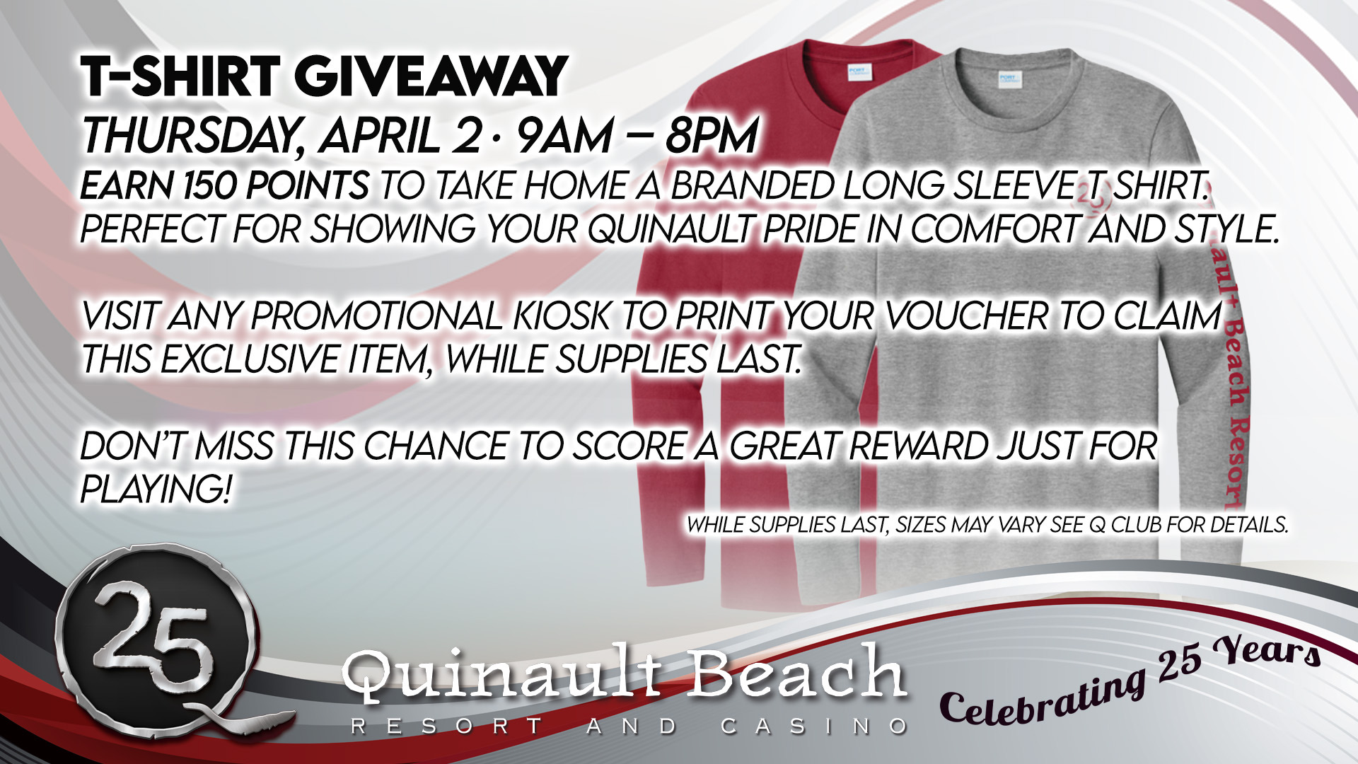 T-Shirt <b>Giveaway</b> Promotion