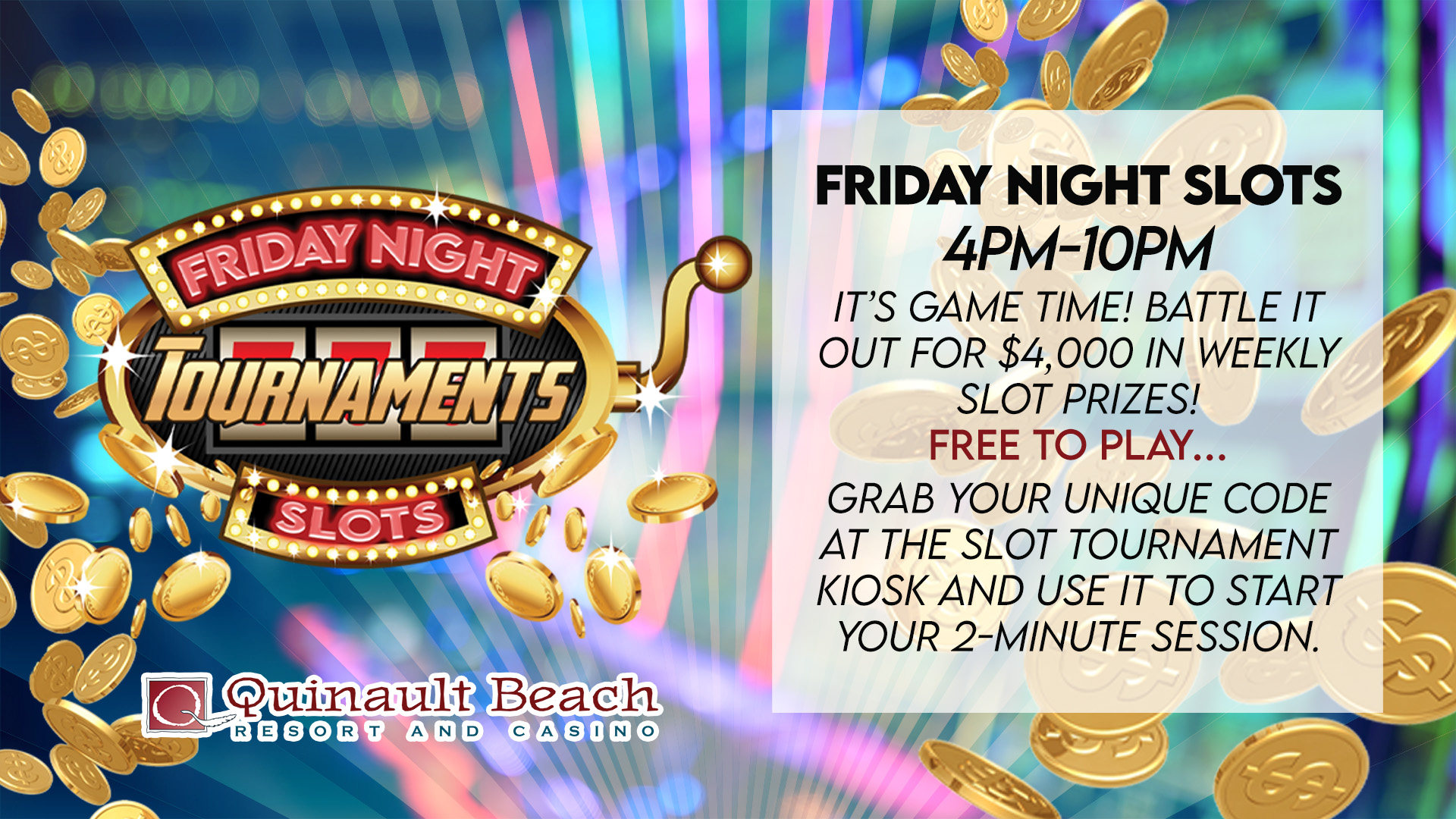Friday Night Slot <b>Tournament</b> Promotion